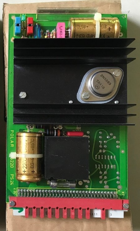 ZA3.016220 polar cutting machine circuit board