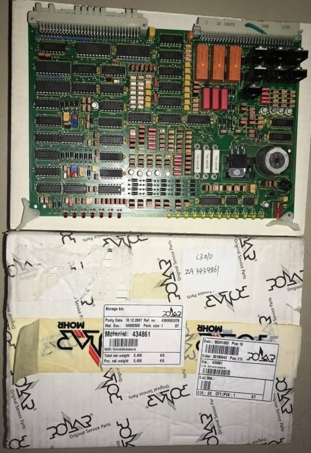 ZA3.434861 polar cutting machine circuit board