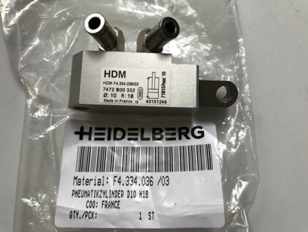 F3.334.036 heidelberg pneumatic cylinder