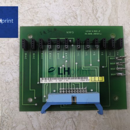 HDM - 71.186.3651 heidelberg circuit board